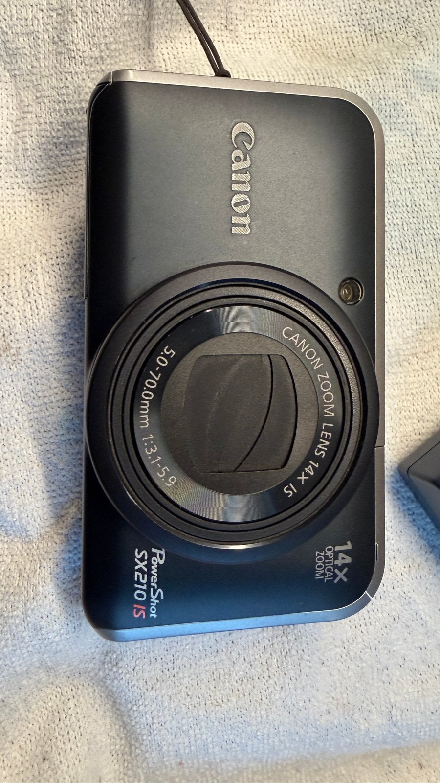 Canon PowerShot SX210 IS Compactcamera - 14.1 MP, 14x Zoom, Gebruikt, Canon, Oplader, Beeldstabilisatie