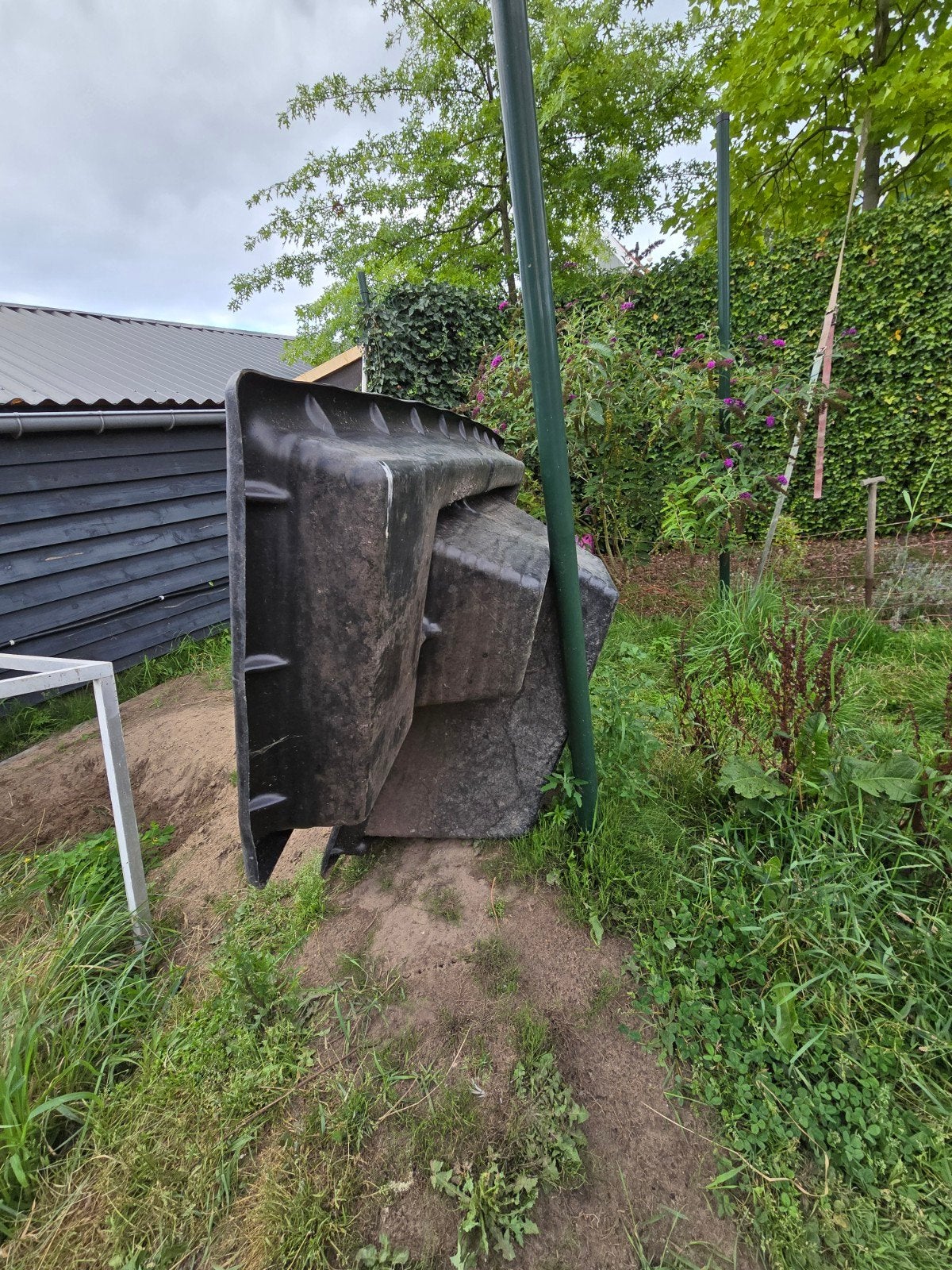 Voorgevormde vijver, vijverbak, kunststof vijver, Tuin en Terras, Vijvers, Ophalen, Gebruikt