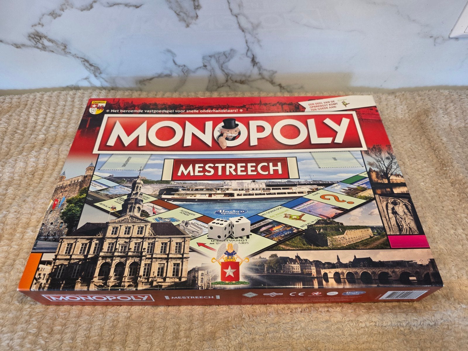 Monopoly Mestreech Maastricht editie zgan, Vijf spelers of meer, Ophalen of Verzenden, Zo goed als nieuw