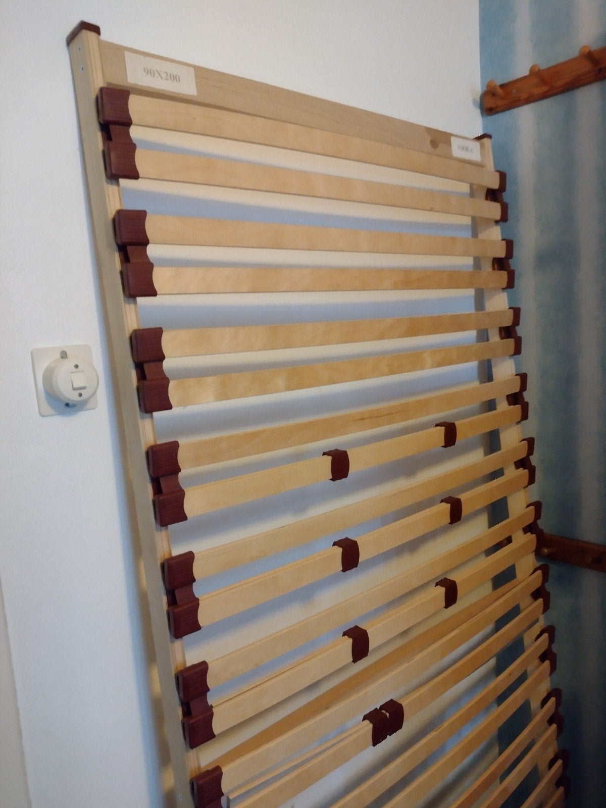 Lattenbodem 90x200, Ophalen, 90 cm, Eenpersoons, Zo goed als nieuw