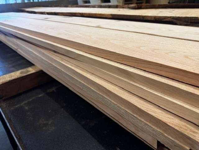Geschaafde eiken planken 220x22.5x2.5 cm, Ophalen of Verzenden, Nieuw, 250 cm of meer, Planken
