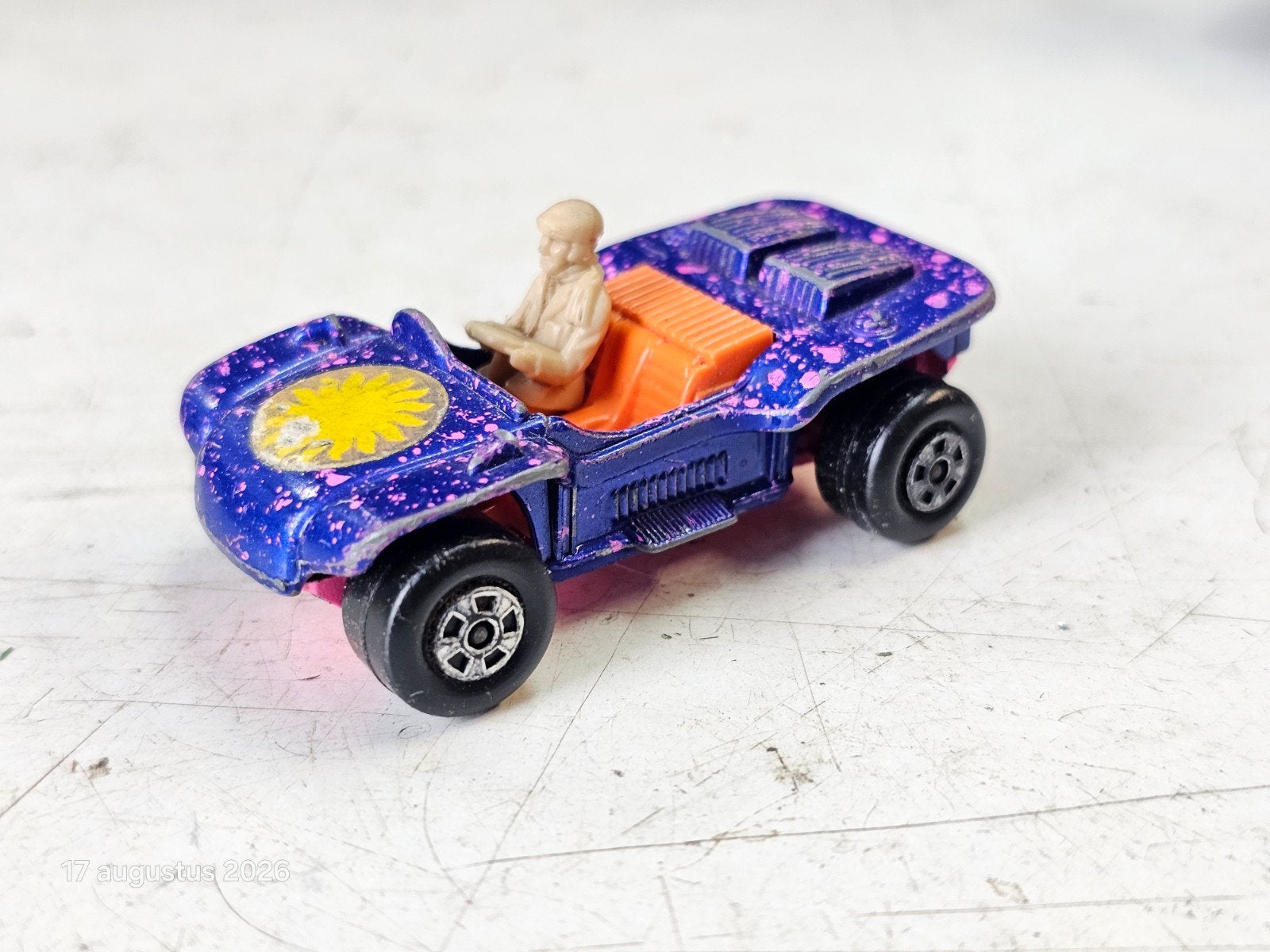 Matchbox Rolamatics #47 Beach Hopper 1973 Modelauto, Ophalen of Verzenden, Gebruikt