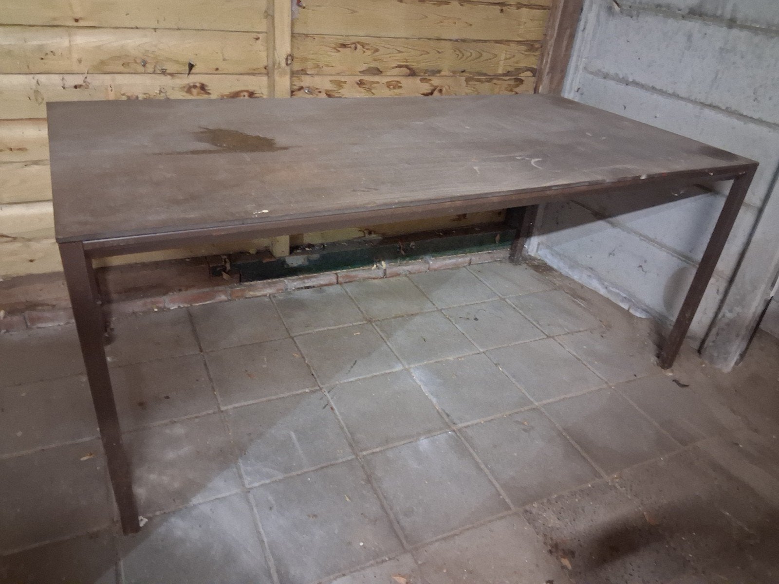 grote tafel voor schuur of loods €10, Ophalen of Verzenden
