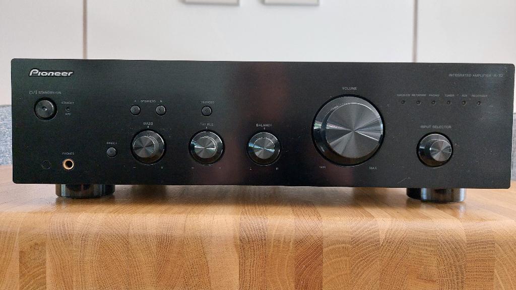 Versterker Pioneer A-10-K, Audio, Tv en Foto, Versterkers en Receivers, Stereo, 120 watt of meer, Pioneer, Ophalen