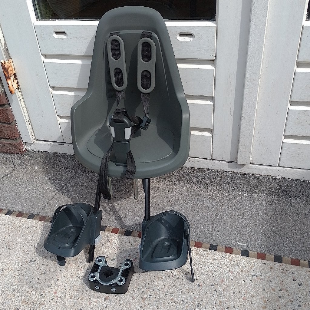 Fietszitje bobike  voorop, Fietsen en Brommers, Fietsaccessoires | Fietsstoeltjes, Ophalen, Voetsteuntjes, 0 t/m 18 kg, Voorzitje