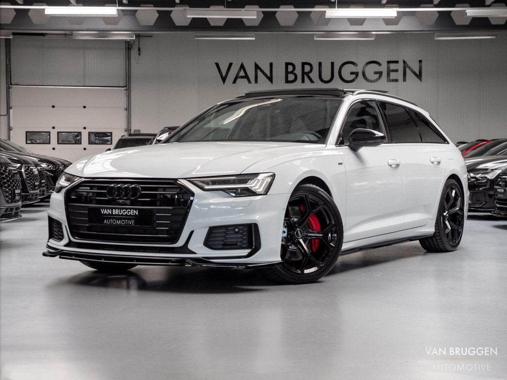 Audi A6 Avant 55 TFSI e quattro S-Line Pano S6 B&O 360 Sfeer, Automaat, Stof, Gebruikt, 4 cilinders