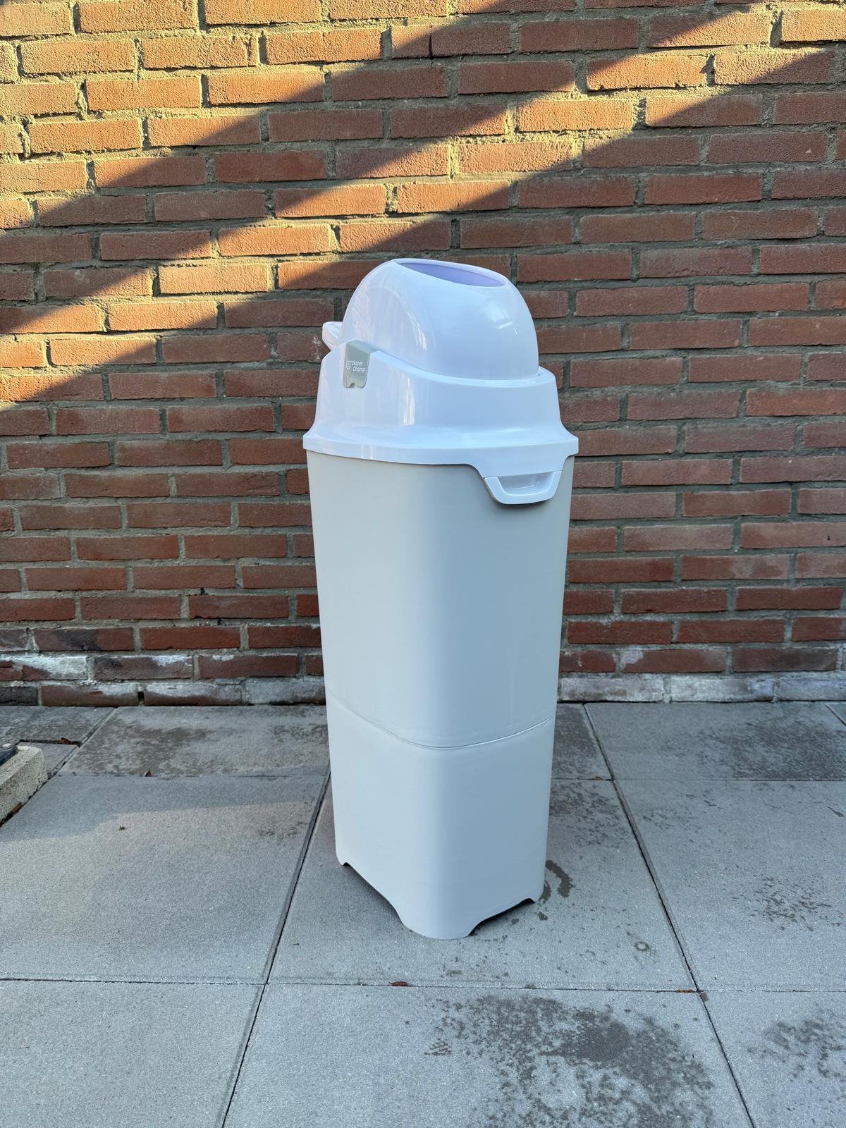 DiaperChamp One Maxi luieremmer Beige, Ophalen, Zo goed als nieuw