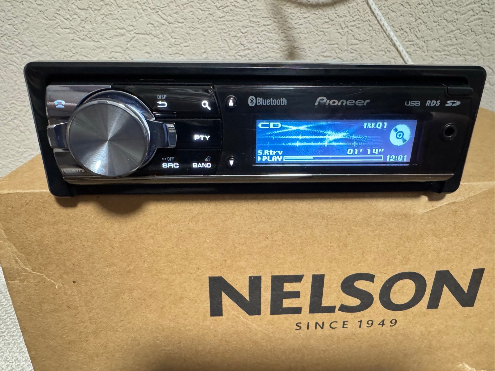 Pioneer DEH-8400BT Autoradio met Bluetooth en USB, Ophalen of Verzenden, Zo goed als nieuw