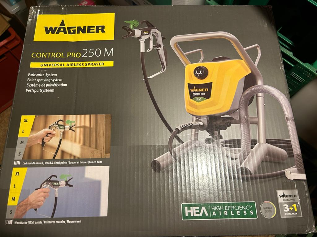 Wagner control pro 250 m, Ophalen of Verzenden, Nieuw, Verfspuit of Verfpomp