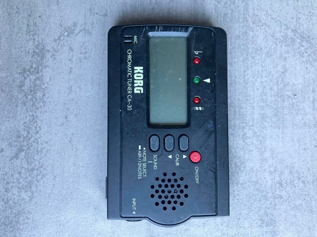 Korg CA-30 Chromatic Tuner, Ophalen of Verzenden, Gebruikt