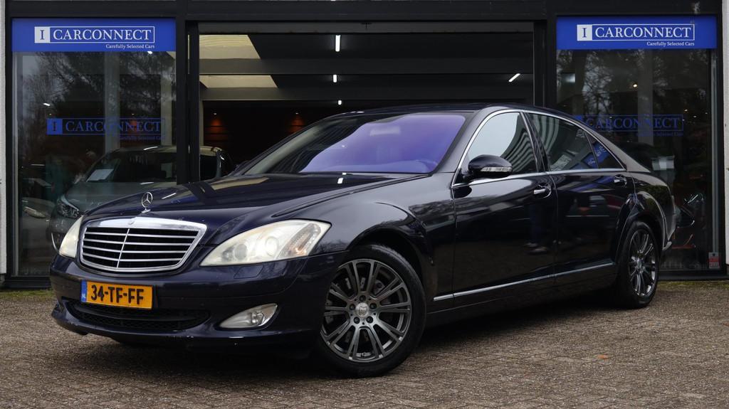 Mercedes-Benz S-klasse 350 Lang Prestige Plus|LPG G3|Full-op, Auto's, Automaat, Achterwielaandrijving, Gebruikt, Zwart