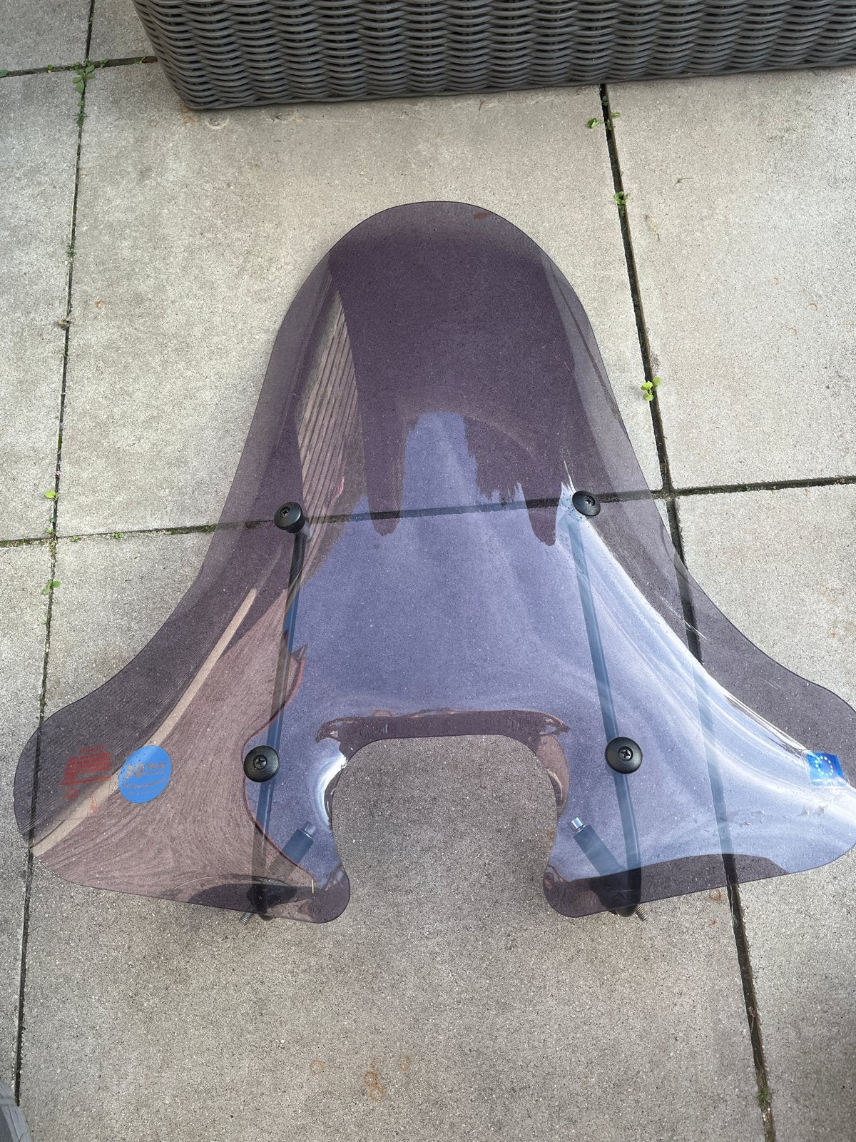 Windscherm voor Piaggio Zip - Zo goed als nieuw, Ophalen of Verzenden, Zo goed als nieuw, Overige typen, Piaggio