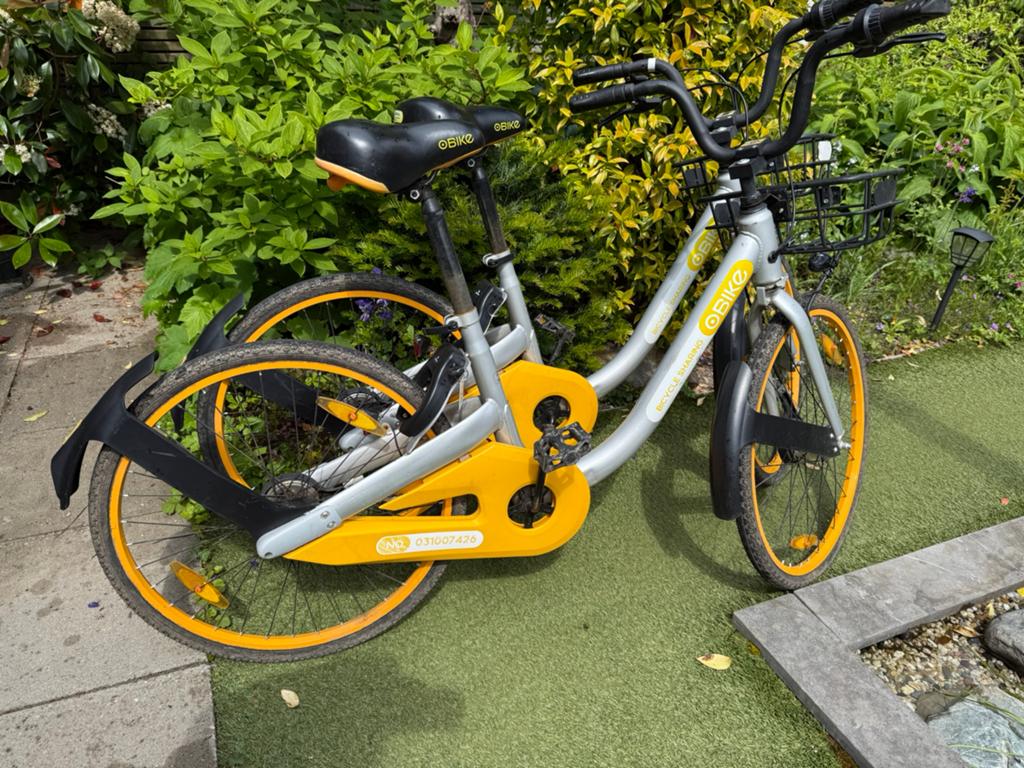 1 robuuste obike (hufterproof) fiets, Fietsen en Brommers, Fietsen | Heren | Herenfietsen, Gebruikt, Overige merken, Ophalen