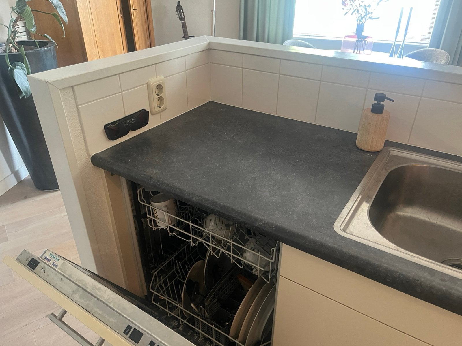 SIEMENS inbouw vaatwasser, Witgoed en Apparatuur, Vaatwasmachines, Ophalen, Gebruikt, Inbouw, 60 cm of meer