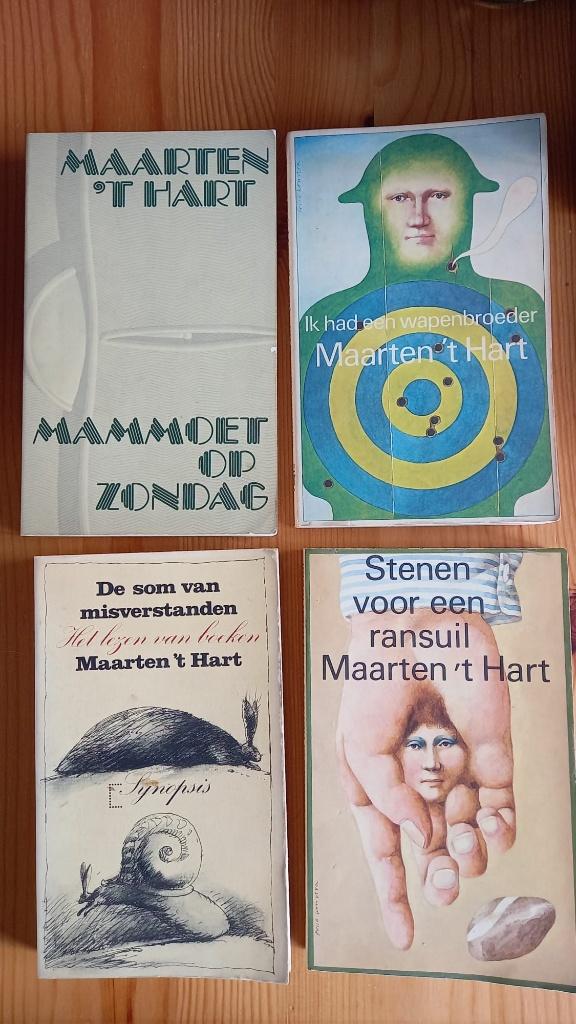 Maarten 't Hart - 4 boekjes, Ophalen of Verzenden, Gelezen
