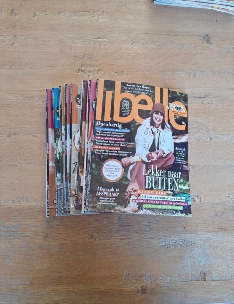 Gevraagd libelle’s, Boeken, Tijdschriften en Kranten, Ophalen, Zo goed als nieuw, Damesbladen