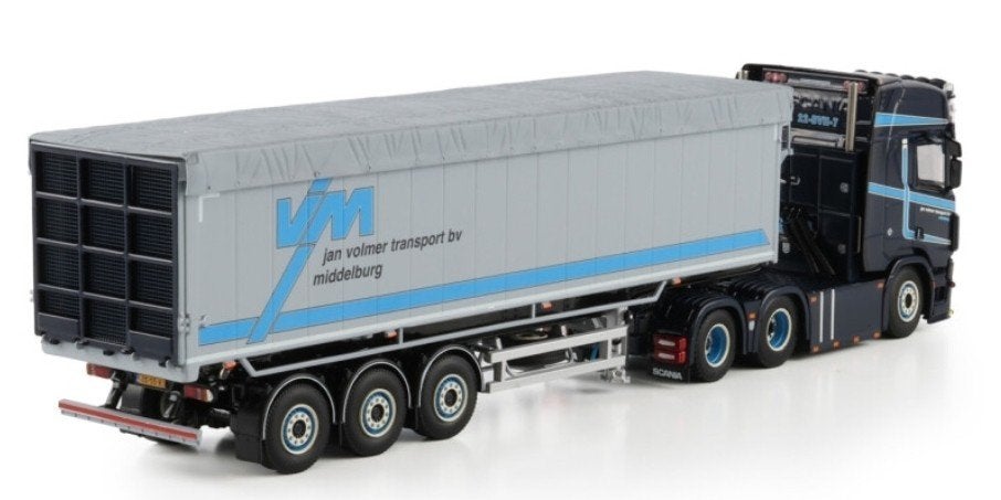 WSI SCANIA R HIGHLINE + TIPPER VOLUME TRAILER - JAN VOLMER, Wsi, ., Nieuw, Ophalen of Verzenden