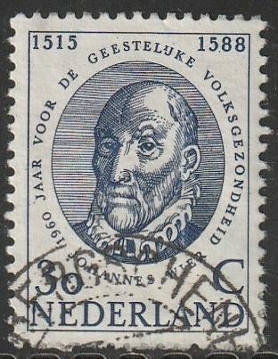 Nederland 1960 744 Gt.Volksgezondheid 30c Gest Bergschenhoek, Postzegels en Munten, Postzegels | Nederland, Ophalen of Verzenden