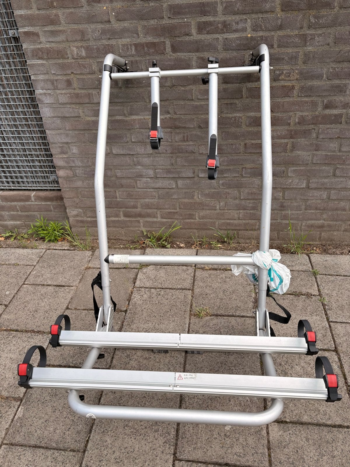 Fietsendrager voor Volkswagen (bus) (achterklepdrager), Ophalen of Verzenden, 2 fietsen, Gebruikt, Achterklepdrager