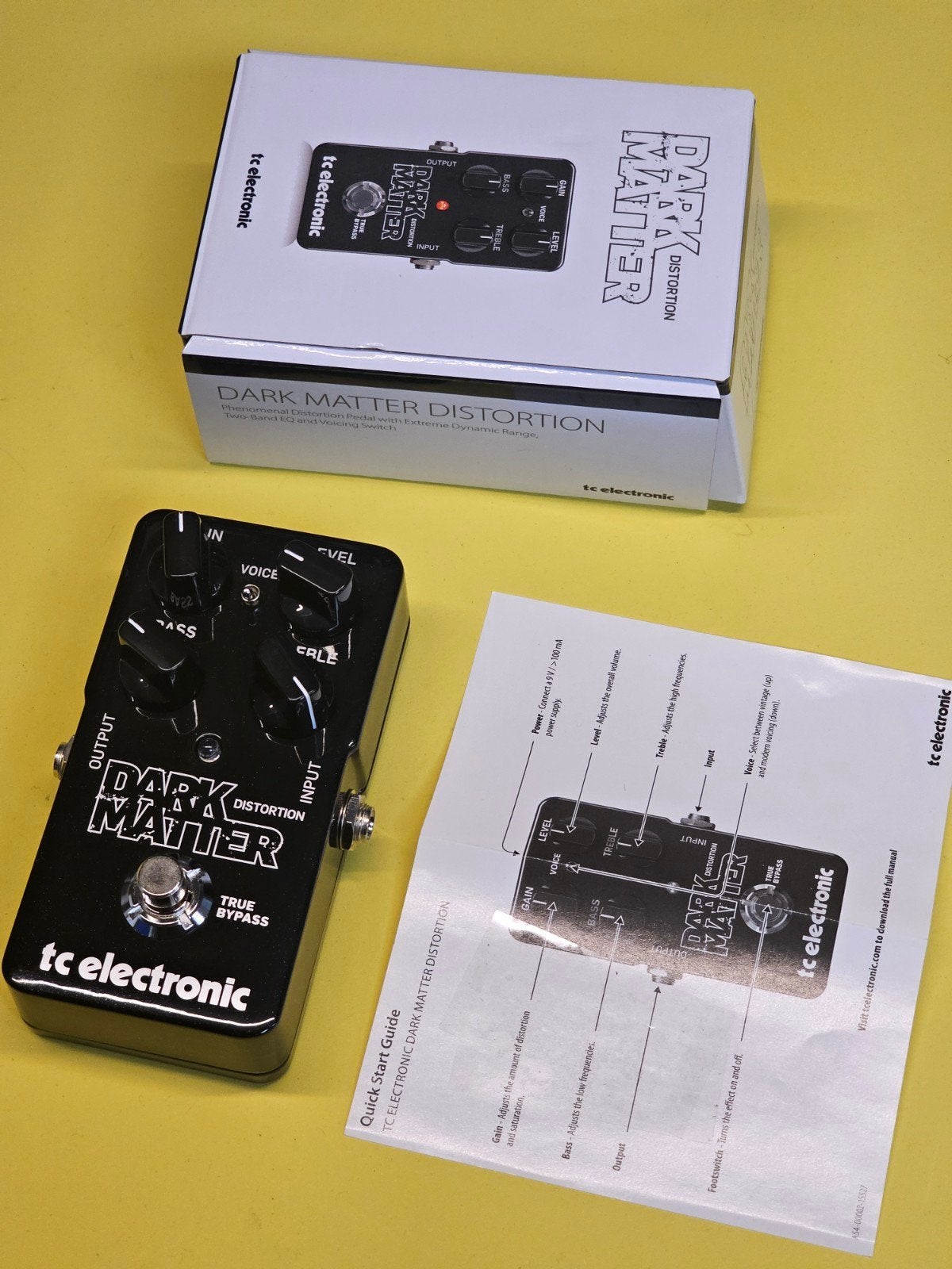 TC Electronic Dark Matter Distortion, Muziek en Instrumenten, Info@tcelectronic.com, TC Electronic, Ophalen of Verzenden, Zo goed als nieuw