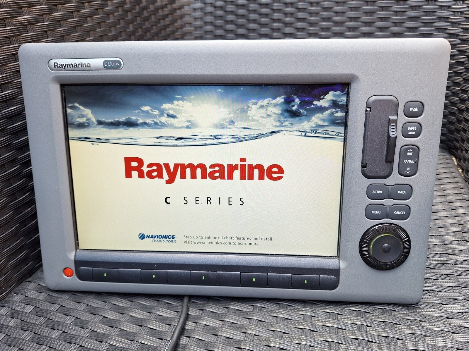 Raymarine c120W kleurenkaartplotter, Watersport en Boten, Navigatiemiddelen en Scheepselektronica, Ophalen of Verzenden, Gps of Kompas