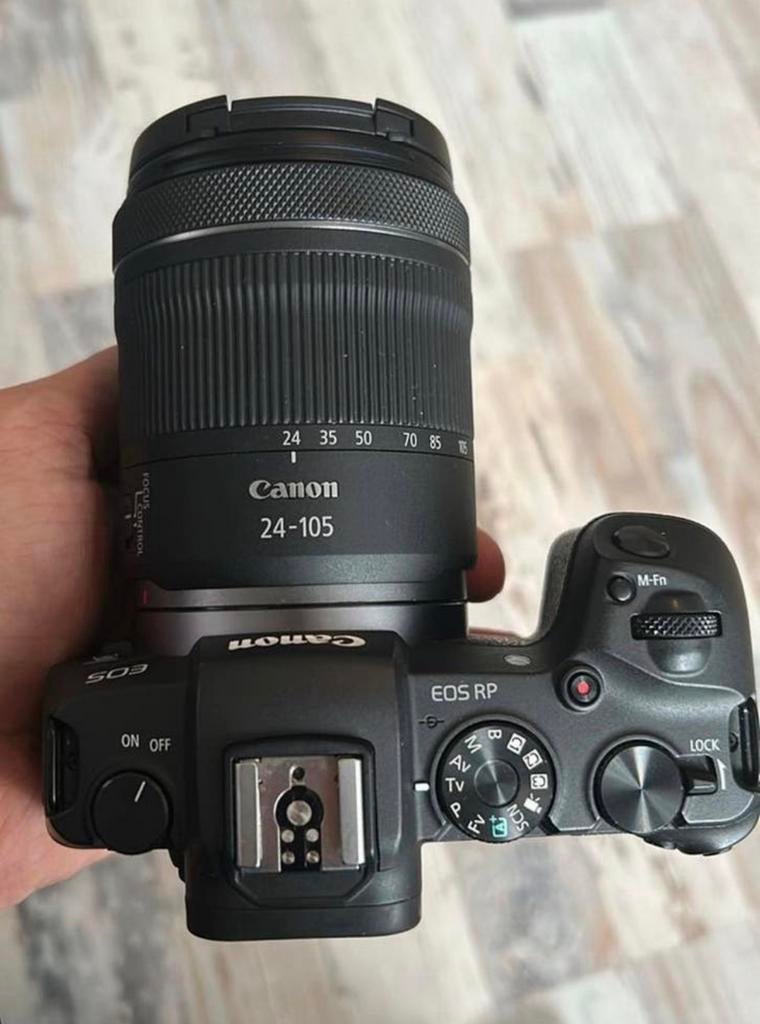 Canon eos RP + 24-105 F4-7.1 lens met accessoires, Audio, Tv en Foto, Ophalen of Verzenden, Zo goed als nieuw, Canon, Geen optische zoom