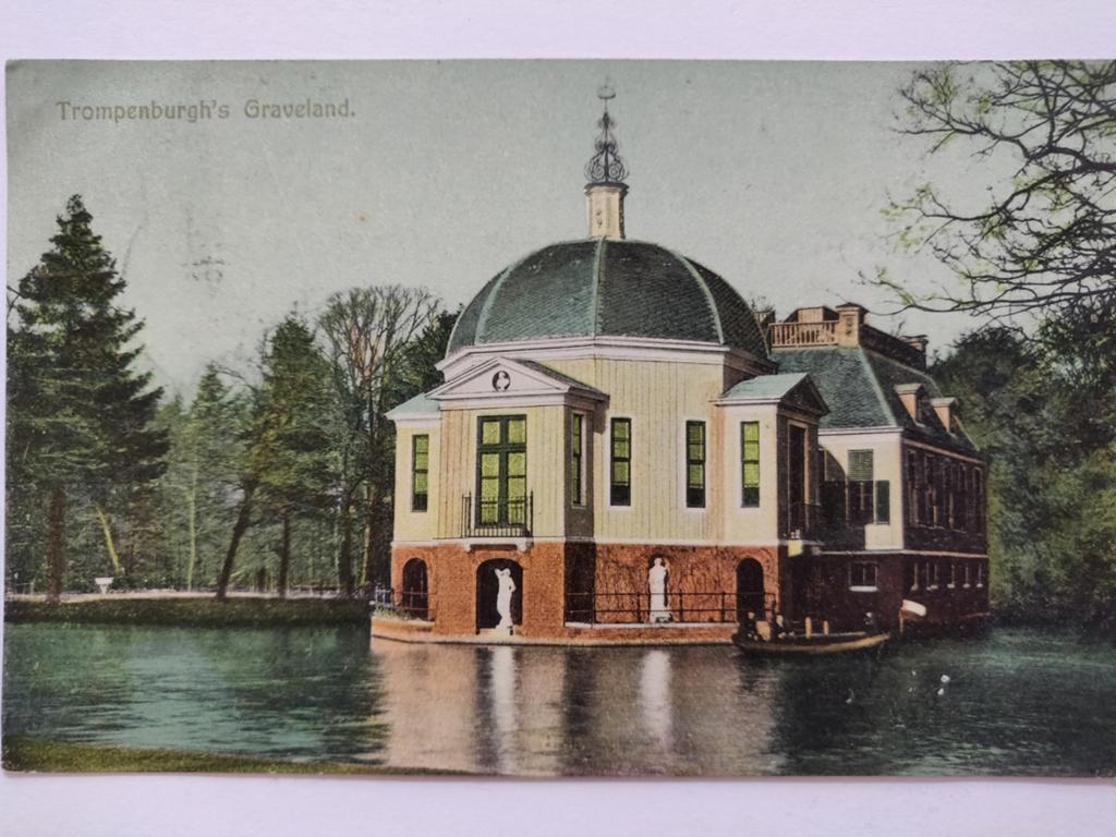 X1666 Graveland 1908, Verzamelen, Ansichtkaarten | Nederland, Ophalen of Verzenden, Voor 1920, Noord-Holland