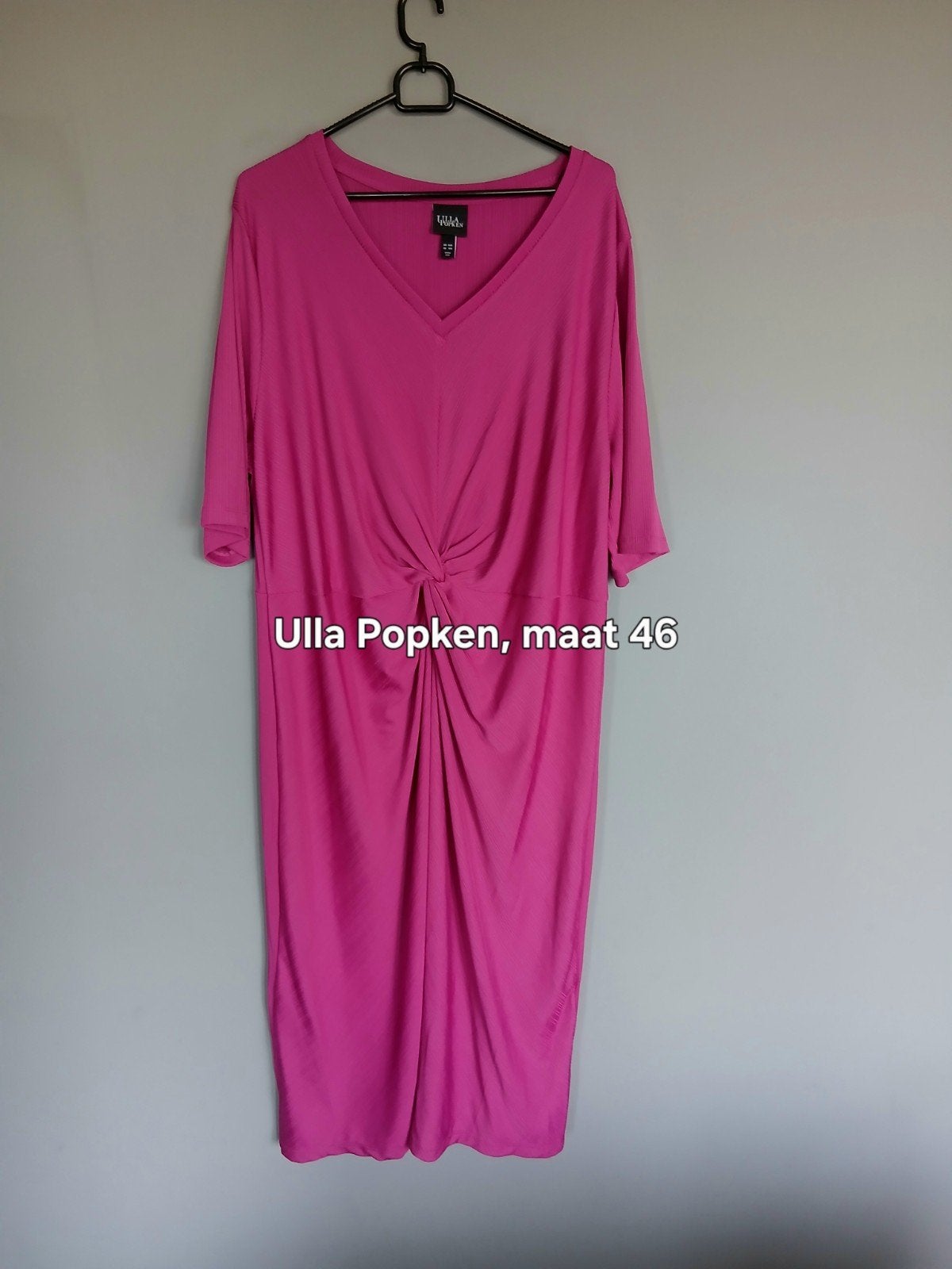 Ulla Popken jurk roze maat 46, Maat 46/48 (XL) of groter, Nieuw, Ulla Popken, Ophalen of Verzenden