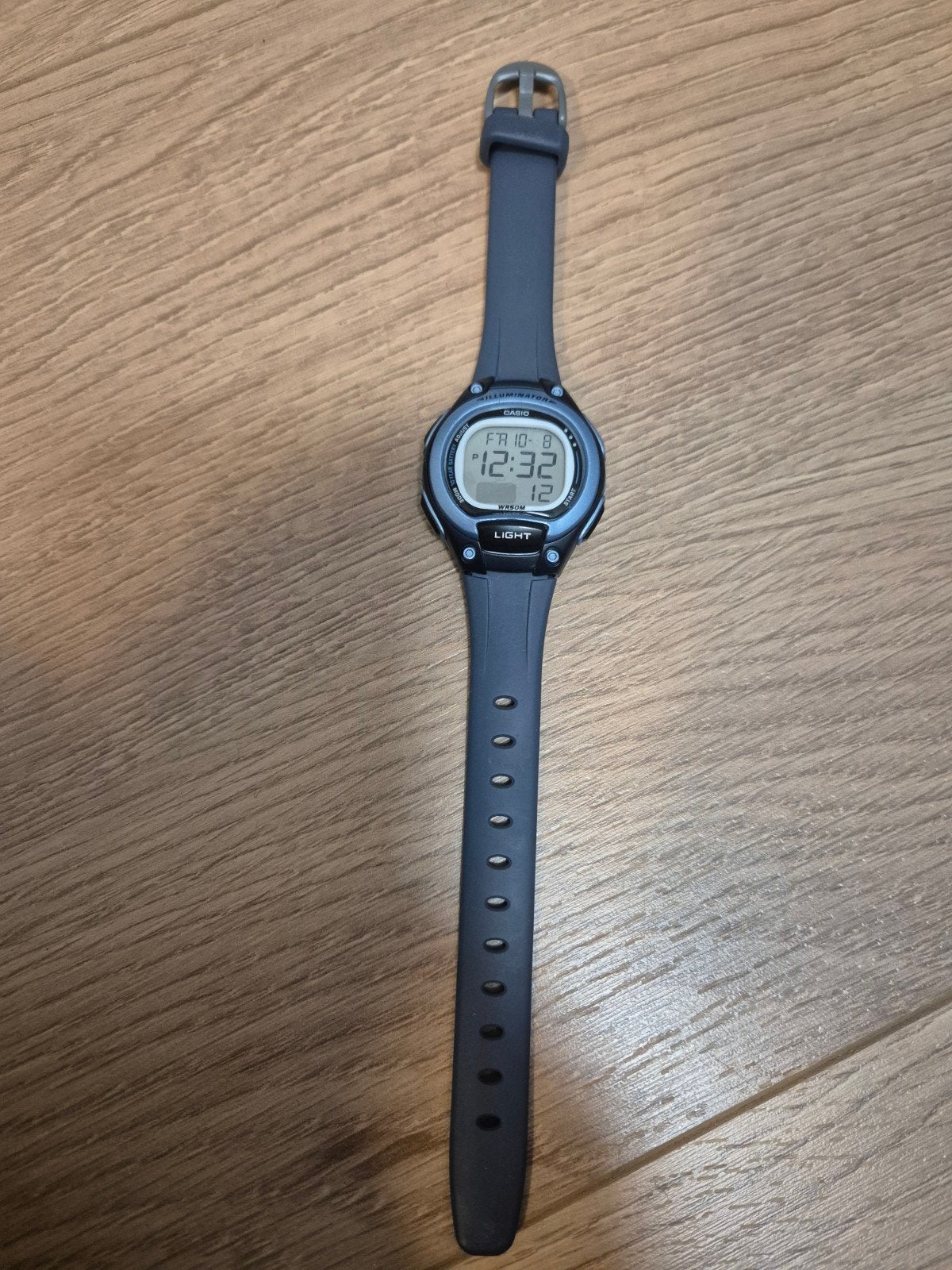 Casio W-218H Digitaal Horloge - Blauw, Casio, Kunststof, Gebruikt, Polshorloge