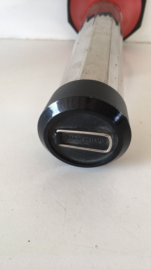 Vintage zaklamp Made in Italy, Ophalen of Verzenden, Gebruikt, Batterij