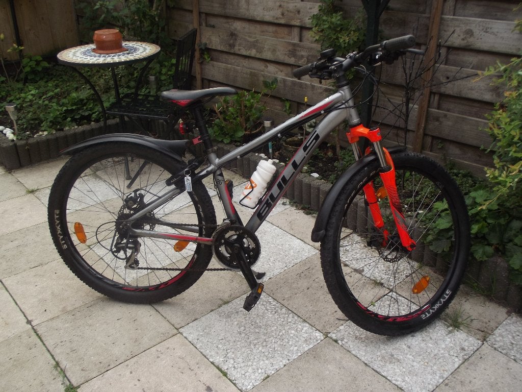 jongensfiets choppermodel 26 inch, Gebruikt, Bulls, Handrem, Ophalen