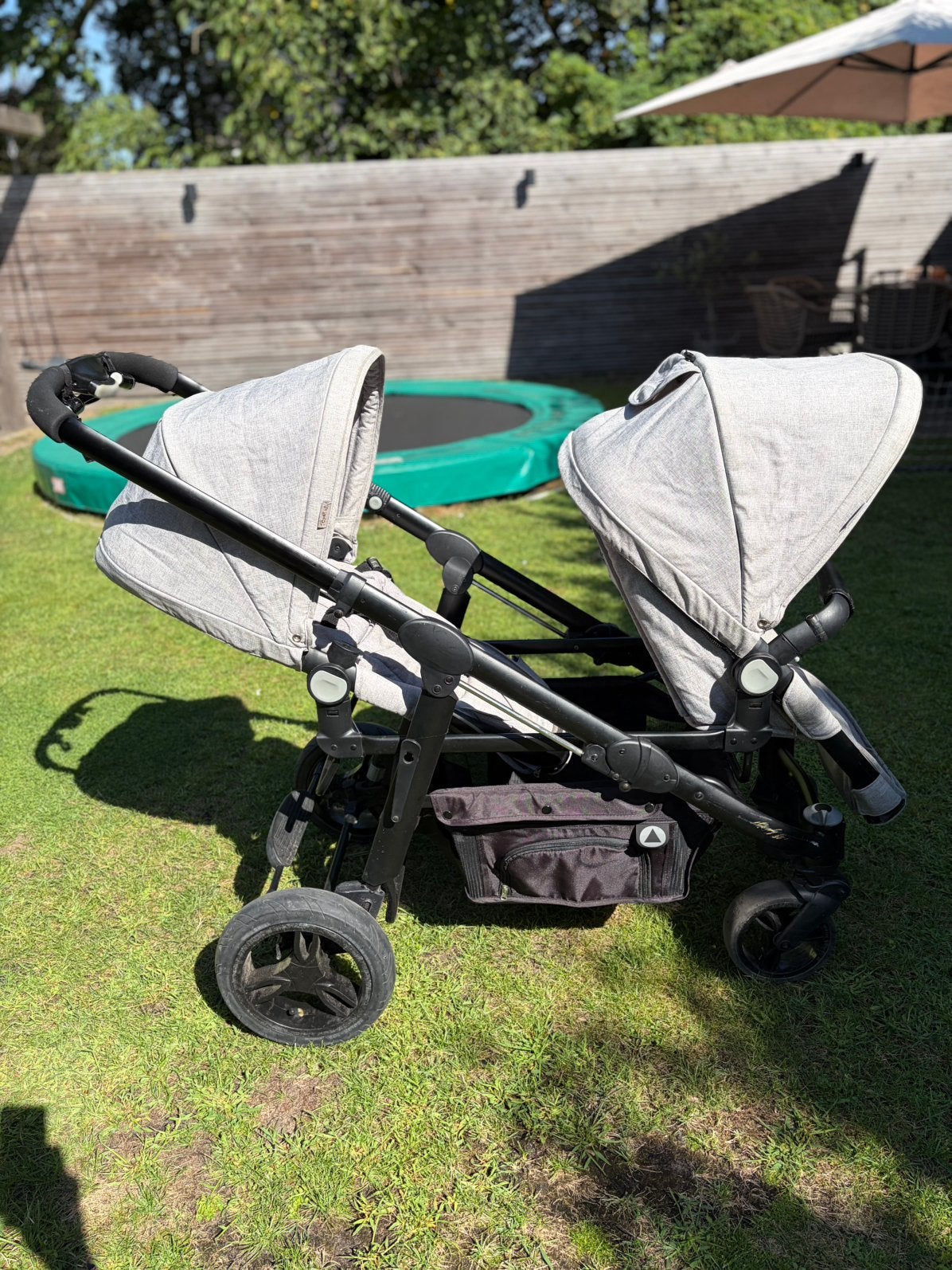 Duo kinderwagen topmark, Kinderen en Baby's, Buggy's, Ophalen of Verzenden, Zo goed als nieuw