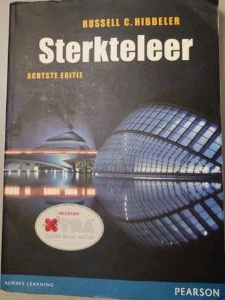 Sterkteleer - Russell C. Hibbeler (Achtste Editie), Boeken, Zo goed als nieuw, Russell C. Hibbeler, Beta, HBO