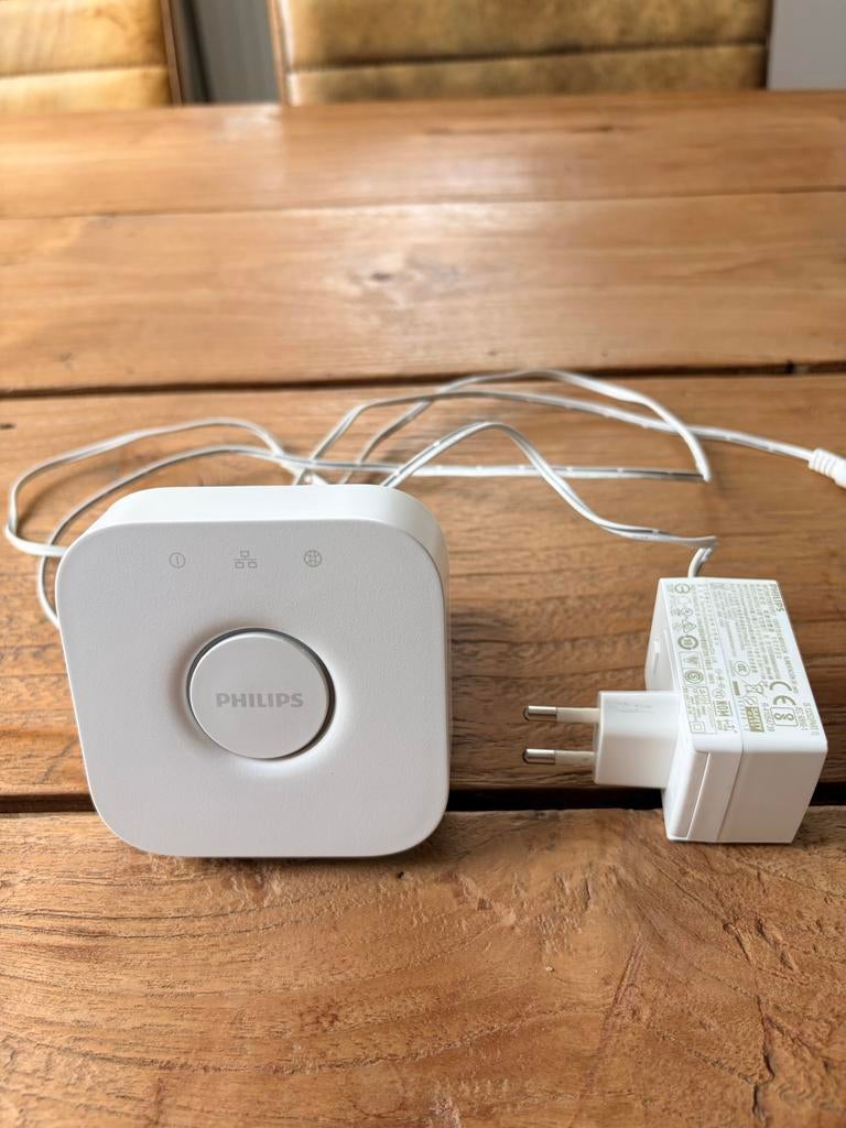 Philips Hue Bridge 2.1 – Smart Home Hub – Compleet, Ophalen of Verzenden, Zo goed als nieuw