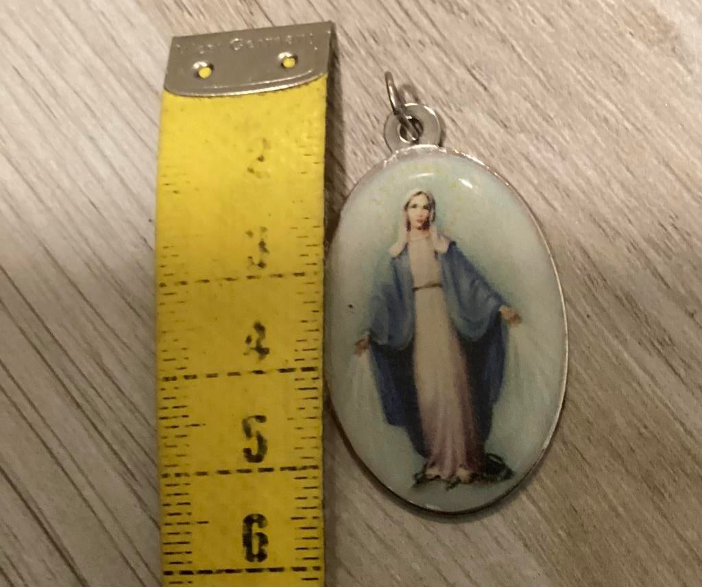 Madonna…mooie oude hanger voor aan ketting…mooi!!, Ophalen of Verzenden