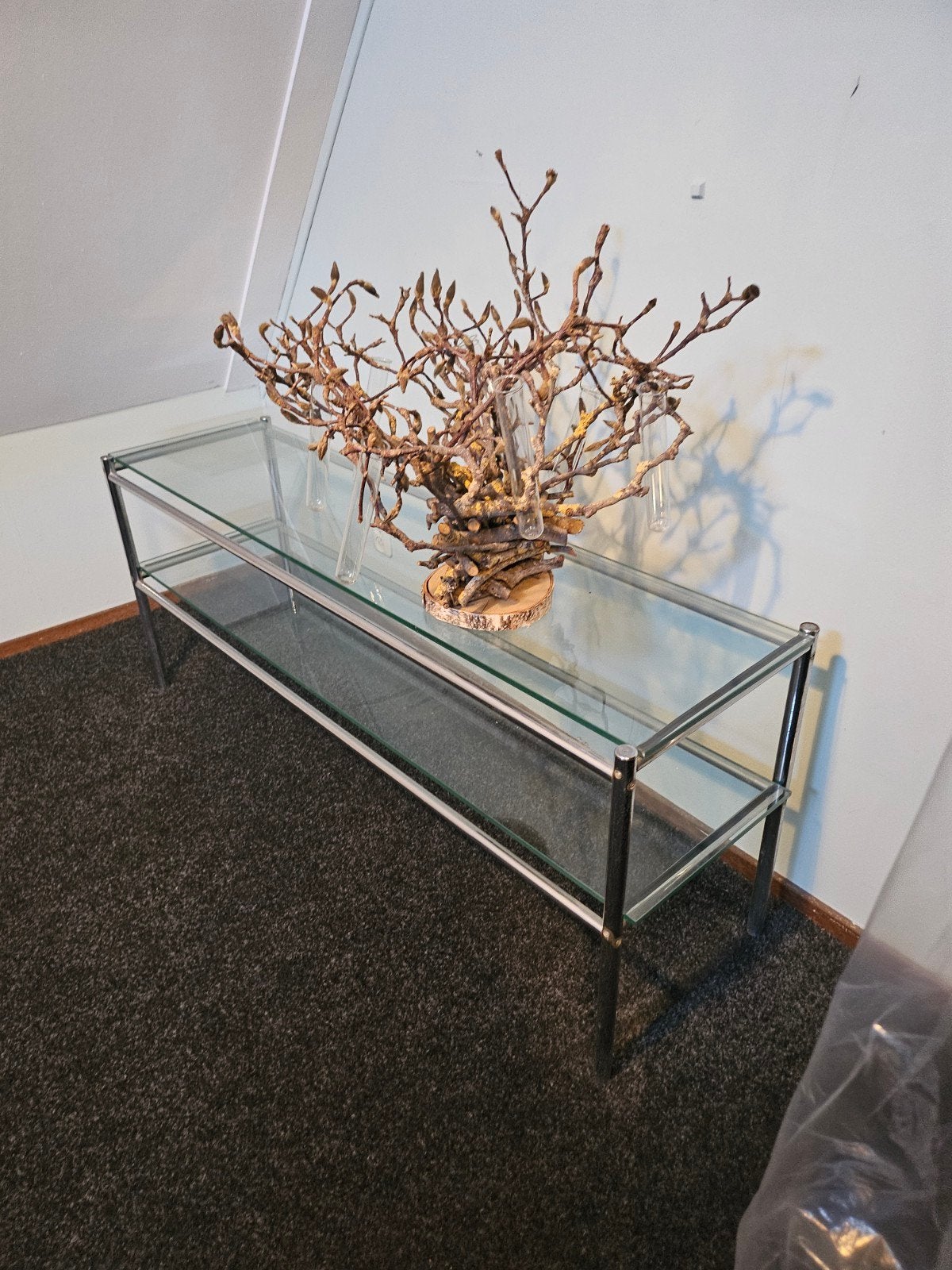 Glazen tafel - Ideaal voor elke ruimte, Ophalen, Gebruikt, 100 tot 150 cm, 50 tot 100 cm