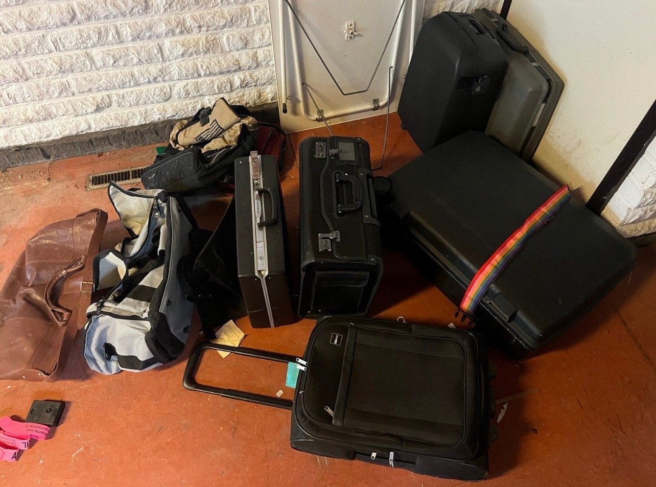 Partij koffers en tassen - VANDAAG OPHALEN 7-9, 60 tot 70 cm, Gebruikt, Hard kunststof, Ophalen of Verzenden