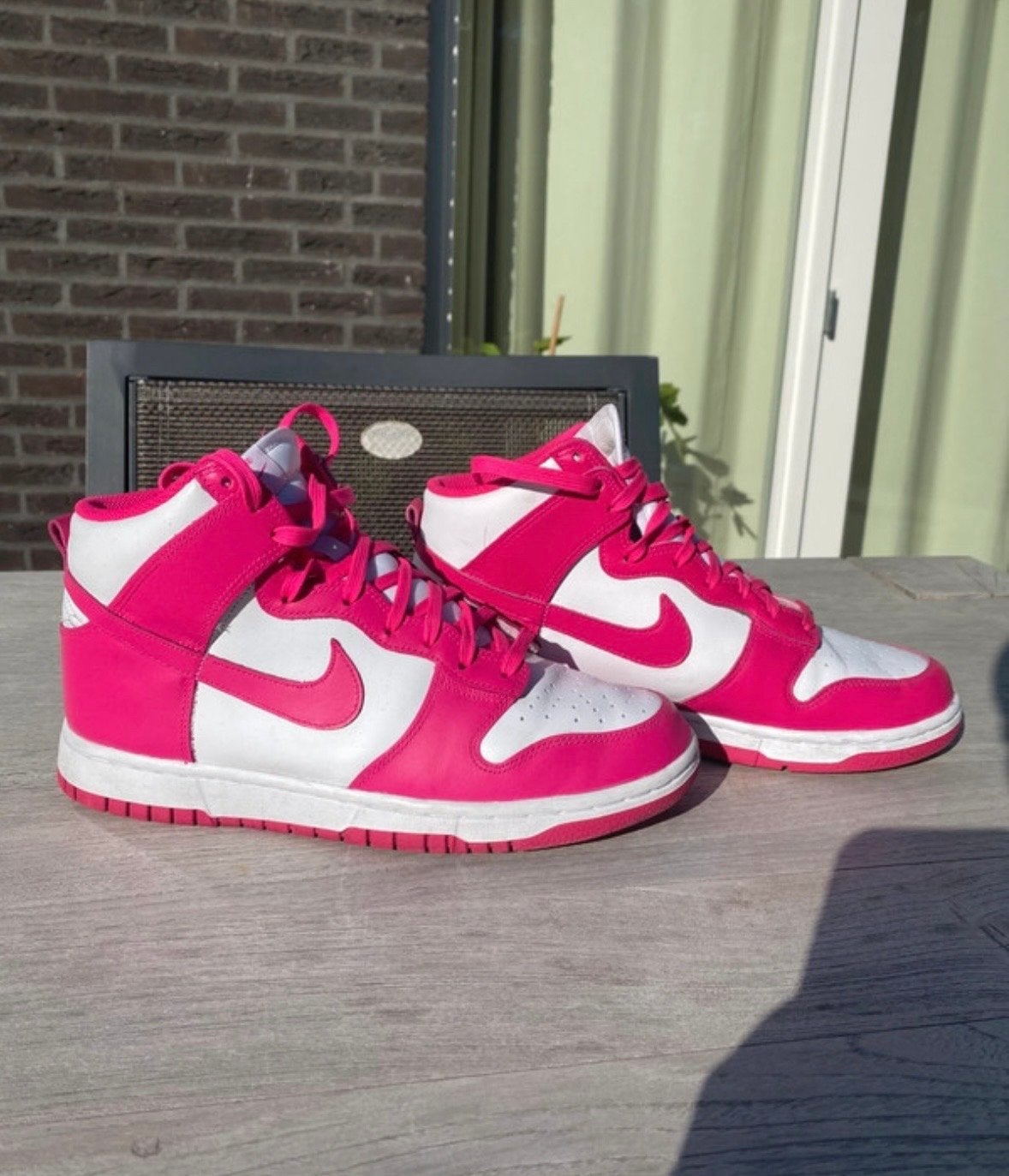 Nike Dunk High Pink Prime, Nike, Ophalen of Verzenden, Roze, Sneakers of Gympen