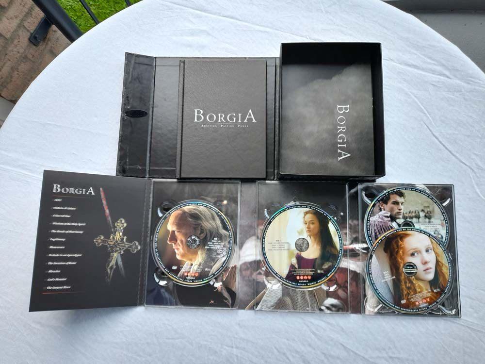Borgia de complete serie 4DVD luxe editie, Alle leeftijden, Ophalen of Verzenden, Zo goed als nieuw, Komedie
