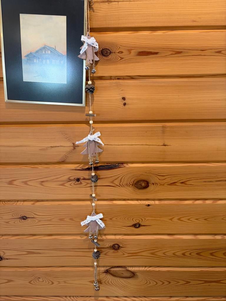 Kerstslinger 1 meter voor raam of deur, Diversen, Kerst, Ophalen of Verzenden, Zo goed als nieuw