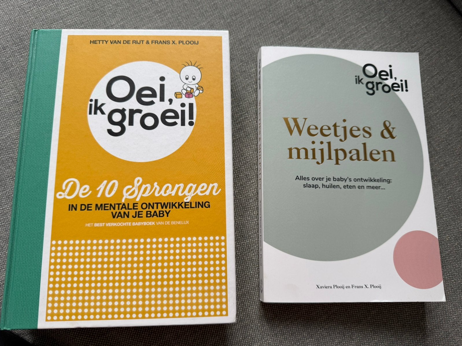 Oei ik groei boeken over ontwikkeling van baby’s, Boeken, Ophalen of Verzenden, Gelezen, Opvoeding tot 6 jaar