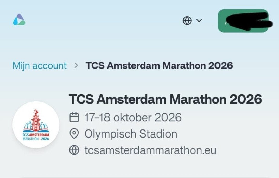 TCS Amsterdam ticket halve marathon, Eén persoon, Overige soorten