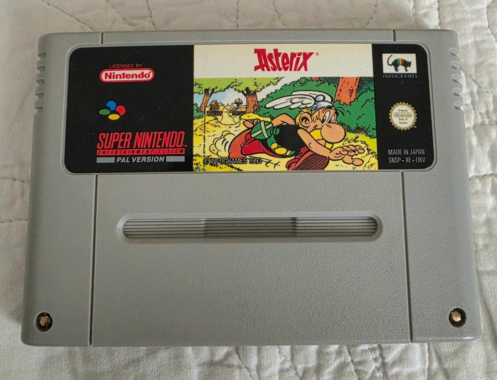 Asterix Super Nintendo (SNES) PAL Versie - Klassiek Avontuur, Avontuur en Actie, Gebruikt, 1 speler, Ophalen of Verzenden