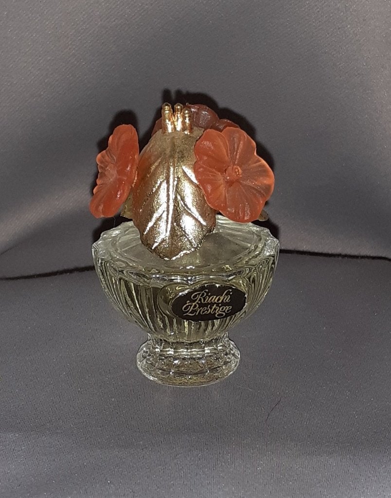 Luxe parfum mini -  Riachi prestige oranje, Ophalen of Verzenden, Zo goed als nieuw, Miniatuur, Gevuld