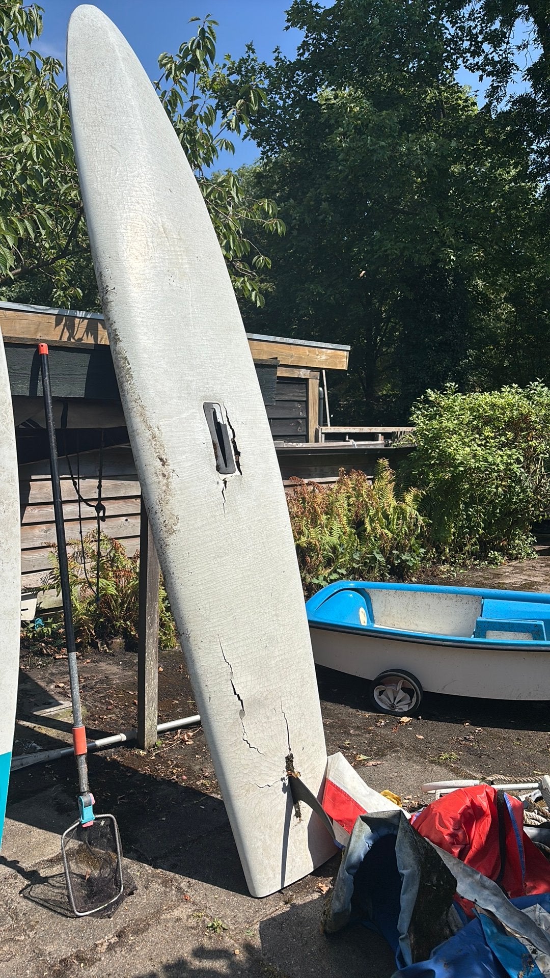 Surfplank, Ophalen, Zo goed als nieuw