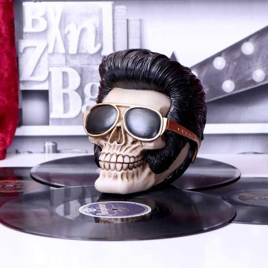 Elvis Presley The King Skull hoofd, Americansaleshop@gmail.com, En, En, Overige typen