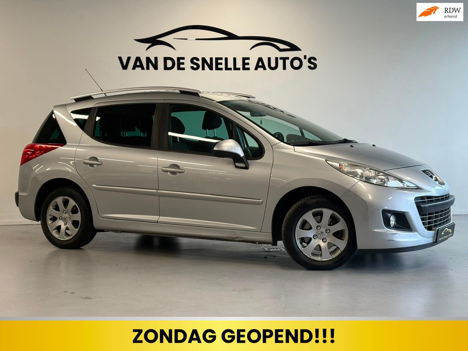 Peugeot 207 SW 1.6 VTi Sportium AIRCO/PDC/CRUISE/TREKHAAK, Voorwielaandrijving, Euro 5, Gebruikt, 4 cilinders