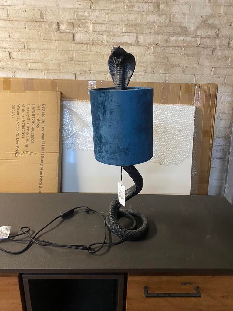 lamp slang/cobra, Huis en Inrichting, Ophalen of Verzenden, Zo goed als nieuw, Minder dan 50 cm