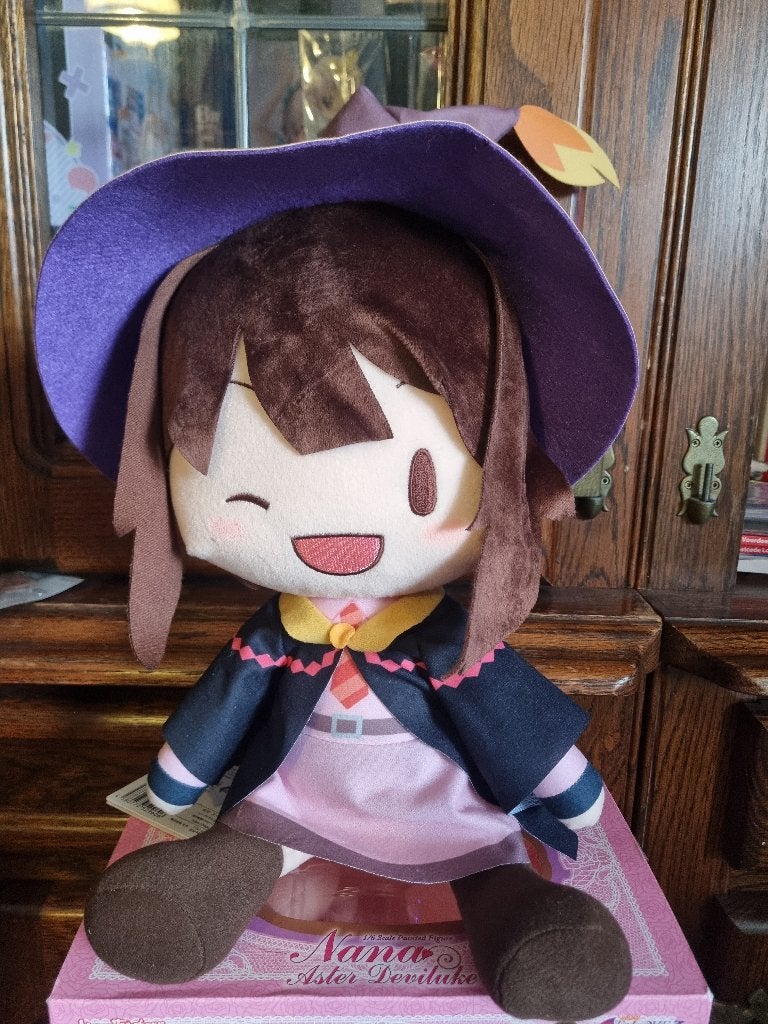 Megumin Pluche uit Konosuba, Ophalen of Verzenden, Zo goed als nieuw