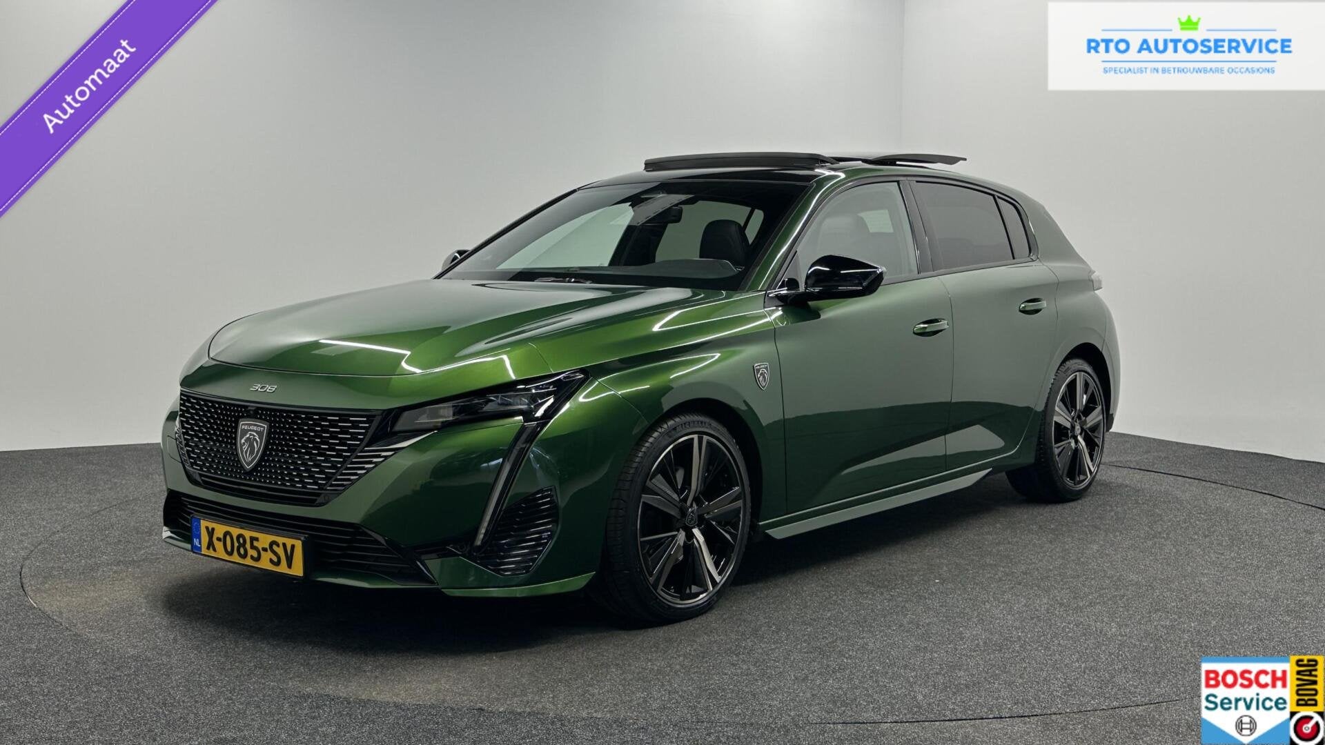 Peugeot 308 1.5 BlueHDi Allure Pack Business LEER PANO CAMER, Auto's, Peugeot, 4 cilinders, Met garantie (alle), Leder, Bedrijf